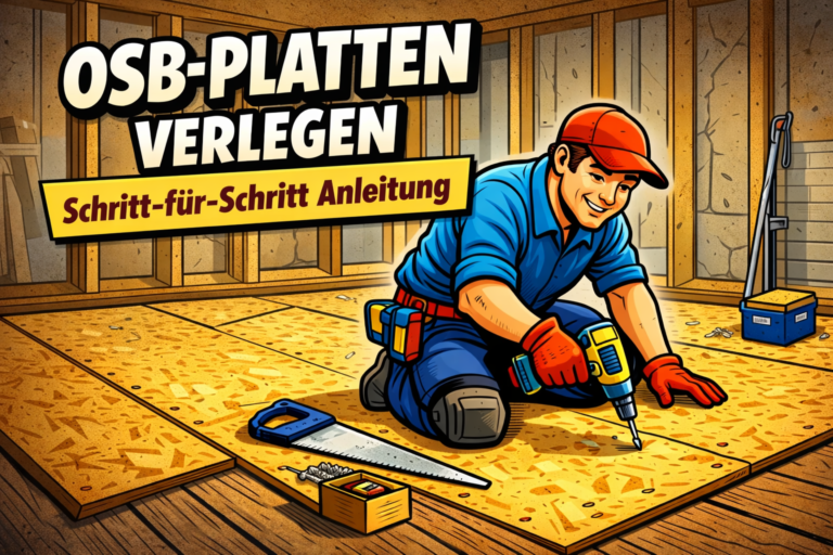 OSB-Platten richtig verlegen – Schritt-für-Schritt Anleitung für Heimwerker